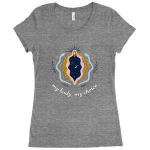 My Body, My Choice Fitted T-Shirt