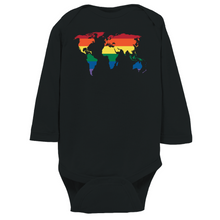 Load image into Gallery viewer, Rainbow World Long Sleeve Bodysuit
