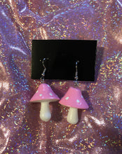 Load image into Gallery viewer, Mushroom Earrings
