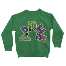 Load image into Gallery viewer, Aadhe Neon Kids Sweatshirt
