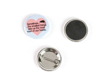 Load image into Gallery viewer, These Paws Hold My Heart - Rat Pinback Buttons or Strong Ceramic Magnets
