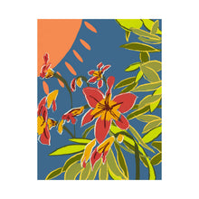Load image into Gallery viewer, Red Yellow Lilies in the Sun

