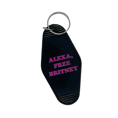 Alexa, Free Britney Motel Key Tag - twistedEGOS