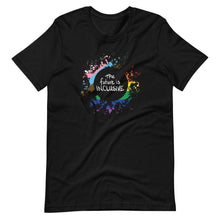 Load image into Gallery viewer, The Future Is Inclusive Tee | LGBTQ+ Tees | Gay Pride | Queer Tees | Inclusive Pride Tshirt
