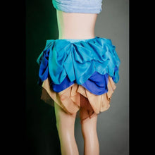 Load image into Gallery viewer, Scout Me Up Bustle Skirt in Teal, Blue and Orange
