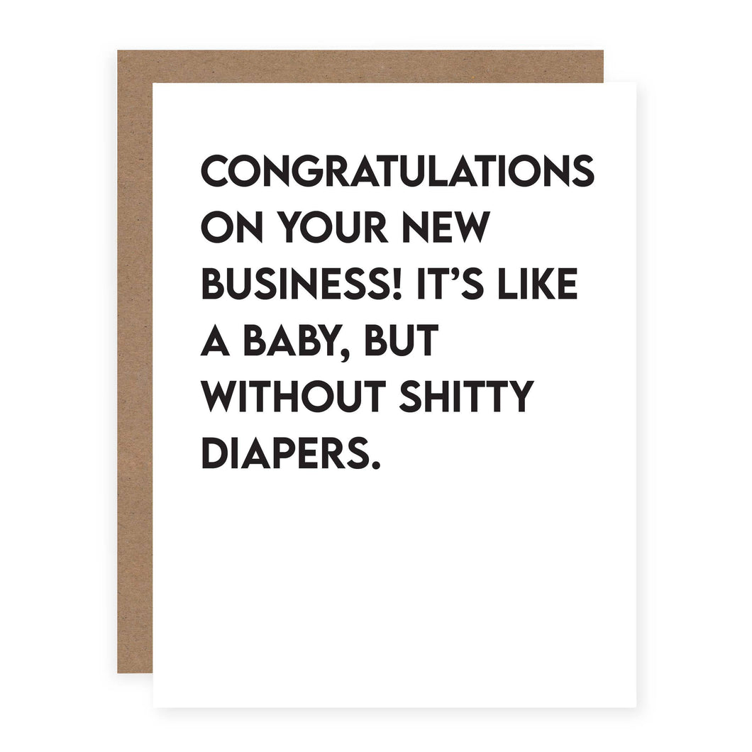 Congratulations On Your New Business!