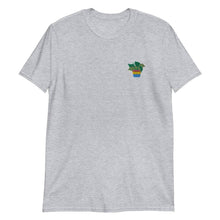 Load image into Gallery viewer, Pan Plant Tee (Gender neutral, embroidered)

