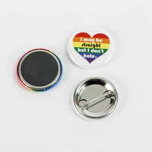 Load image into Gallery viewer, Pride Flags! LGBTQ Pride: Pinback Buttons or Strong Ceramic Magnets
