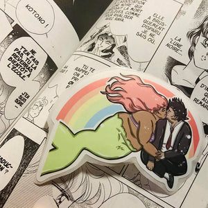 Gay Mermaid Sticker