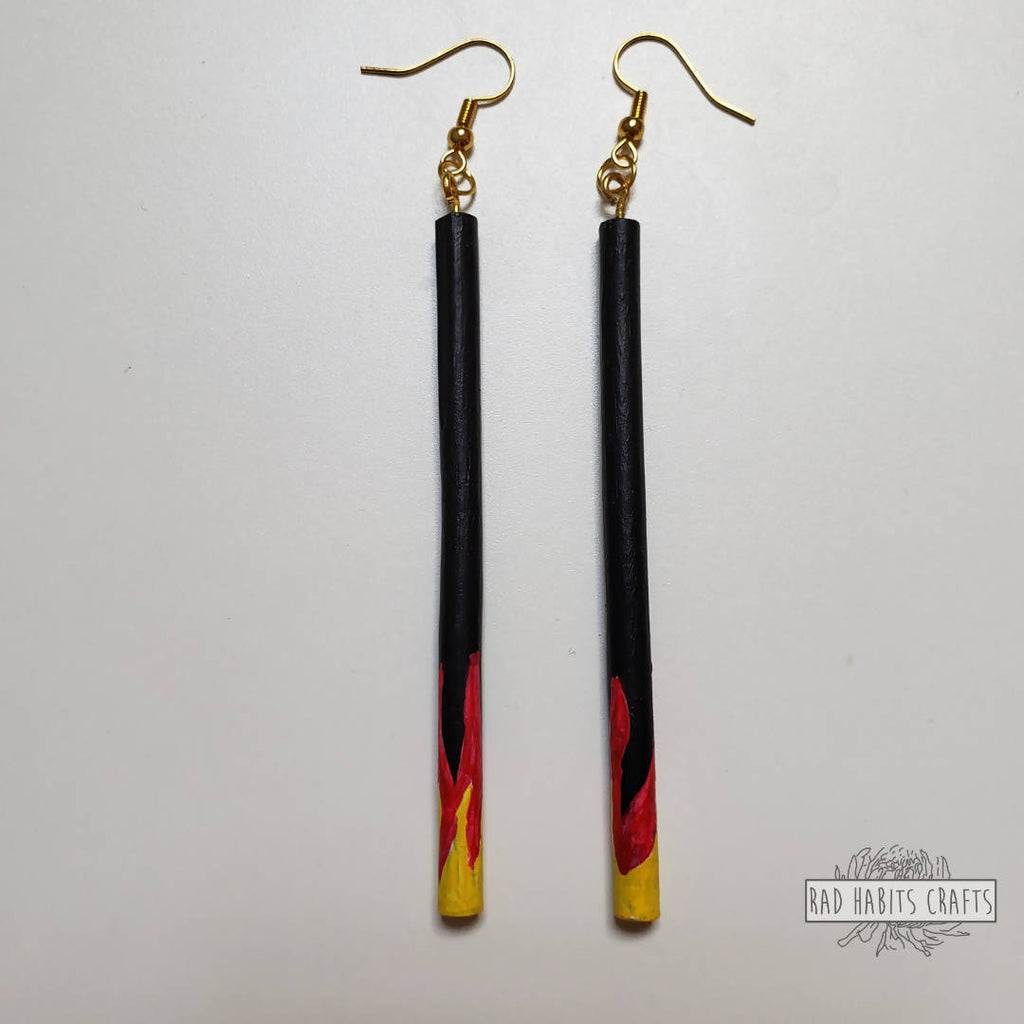 Flaming Earrings