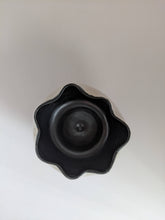 Load image into Gallery viewer, Flower top black and white Ceramic Bowl
