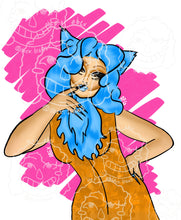 Load image into Gallery viewer, Werewolf Drag Queen Kimchi 5x7 Print
