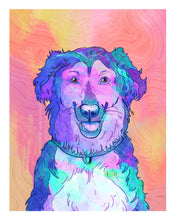 Load image into Gallery viewer, Custom Psychedelic Pet Portraits
