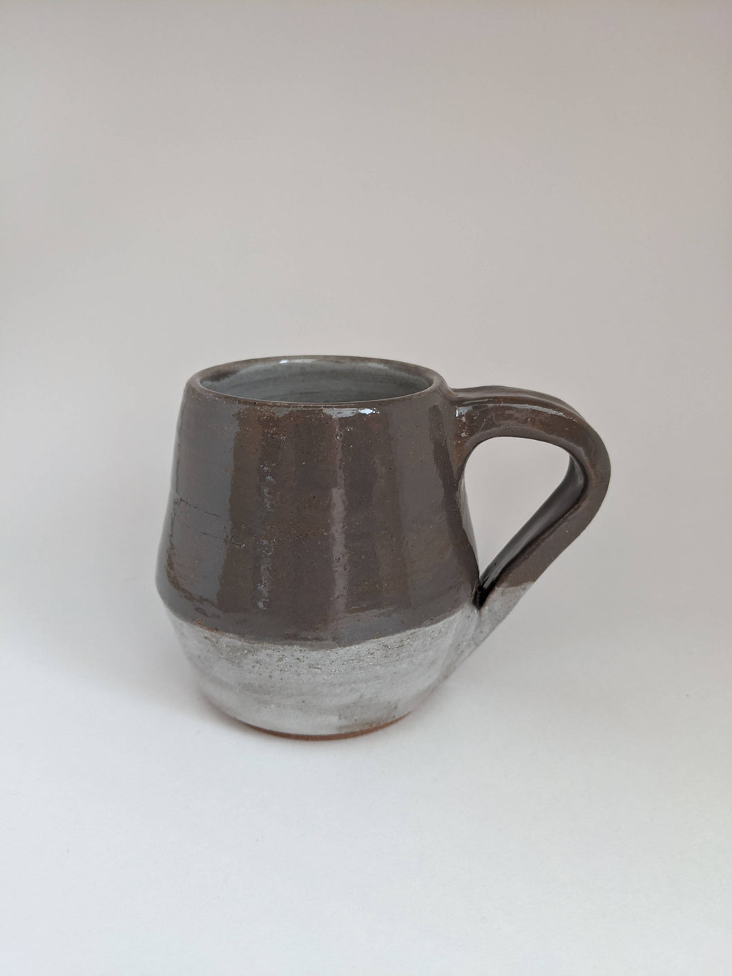 Charcoal and white Ceramic Mug