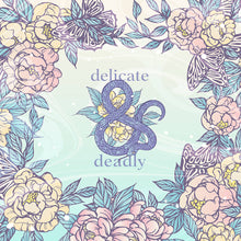 Load image into Gallery viewer, DELICATE &amp; DEADLY TOTE BAG (DOUBLE-SIDED)
