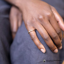 Load image into Gallery viewer, Globular Ring with Fairtrade Certified Gold
