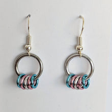Load image into Gallery viewer, Trans dangle earrings
