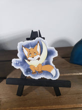 Load image into Gallery viewer, Red Fox over the Moon Magnet
