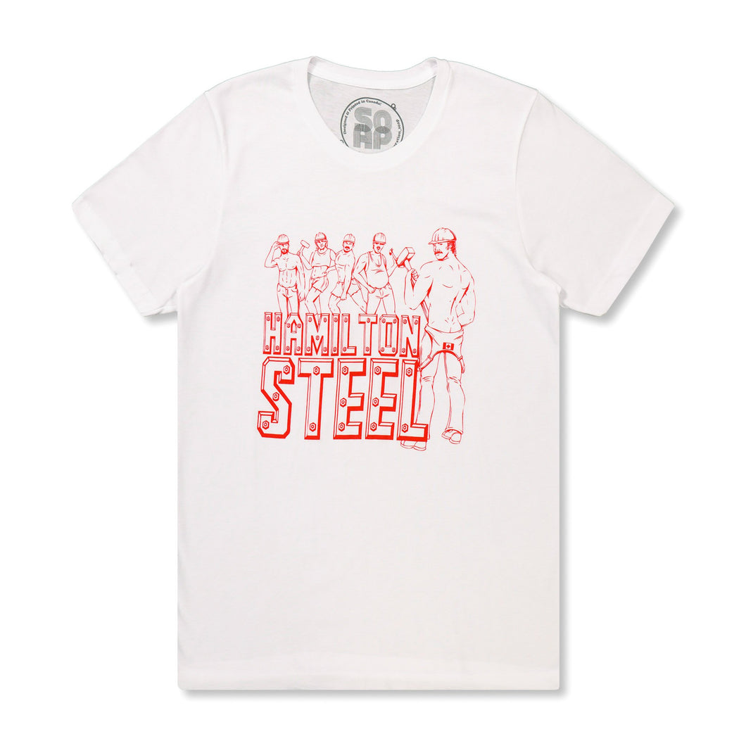 HAMILTON STEEL TEE - RED