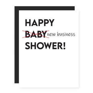 Happy New Business Shower!