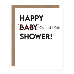 Happy New Business Shower!
