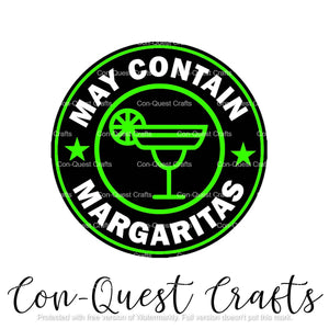 May Contain Margaritas Sticker