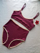 Load image into Gallery viewer, Juniper High-Waisted Panty in Merlot
