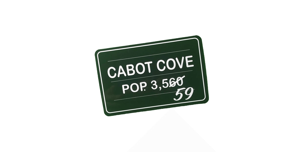 Cabot Cove Sticker 2-Pack