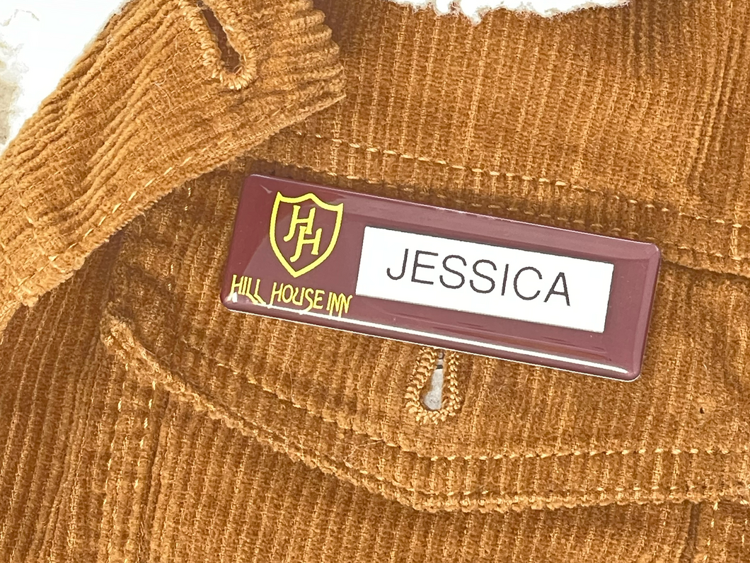 Hill House Inn Employee Name Tag