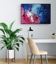 Load image into Gallery viewer, &quot;Pink Ocean Wave&quot; -  Original Acrylic Painting by Canadian Abstract Artist Rina Kazavchinski
