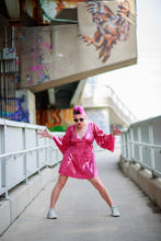 Load image into Gallery viewer, Bingo Bango Dress-Pink Sequin
