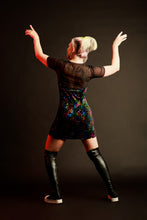 Load image into Gallery viewer, Cheeky Cheetah T-Shirt Dress
