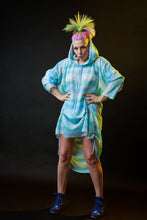 Load image into Gallery viewer, Cuddle Puddle Sweater Dress-Blue Cotton Candy
