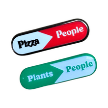 Load image into Gallery viewer, Plants &gt; People &amp; Pizza &gt; People Enamel 2-Pin Set
