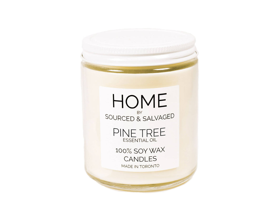 Pine Tree (essential oil) Soy Wax Candle