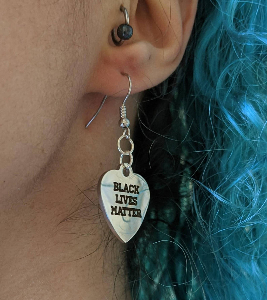 BLM - Black Lives Matter drop earrings