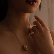 Load image into Gallery viewer, Kimberlite Heart Locket in Rose Gold
