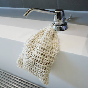 Soap Saver | Exfoliating Sisal Bag, Pouch | Washcloth, Mitt, Puff for Shower, Bathroom | Zero Waste | Plantish | Mother&#39;s Day Gifts