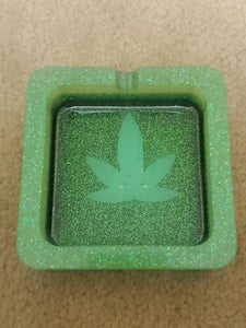 Weed Leaf Ash Tray- Made To Order