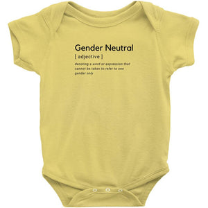 Gender Neutral Bodysuit