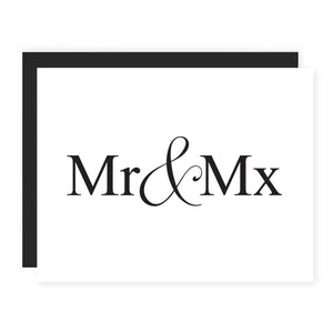 Mr & Mx