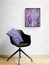 Load image into Gallery viewer, &quot;The Bi Eye&quot; - Original Acrylic Painting by Canadian Artist Rina Kazavchinski

