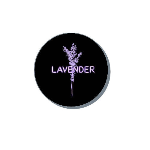 Lavender Pin Designed by Hana Shafi