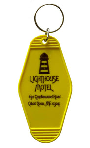 Cabot Cove Lighthouse Motel Key Tag