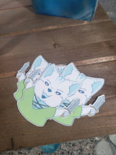 Load image into Gallery viewer, Leave This To Me! Dungeons and Dragon Die Cut Vinyl Sticker
