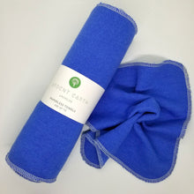 Load image into Gallery viewer, paperless towel blue terry cloth roll
