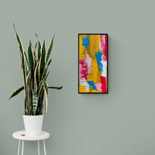 Load image into Gallery viewer, Spring Fling - Abstract Textured Art  -  Original Acrylic Painting
