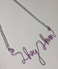 Load image into Gallery viewer, They/Them Talisman Necklace - Purple
