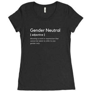 Gender Neutral Fitted T-Shirt