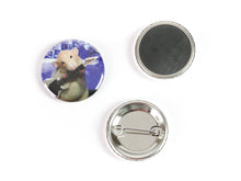 Load image into Gallery viewer, Cute Ratties! Pinback Buttons or Strong Ceramic Magnets
